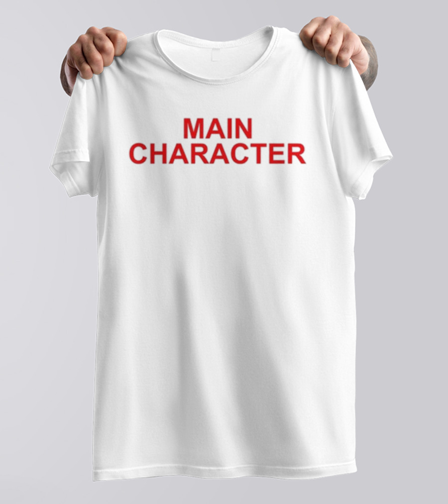Wanni X Handi Main Character Bold Red T-Shirt