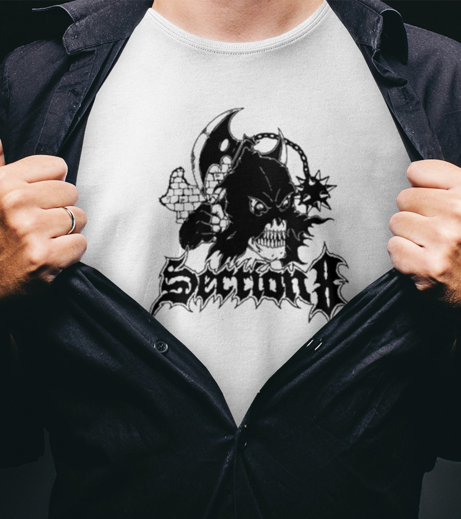 Section8la Store Executor Gothic Warrior T-Shirt