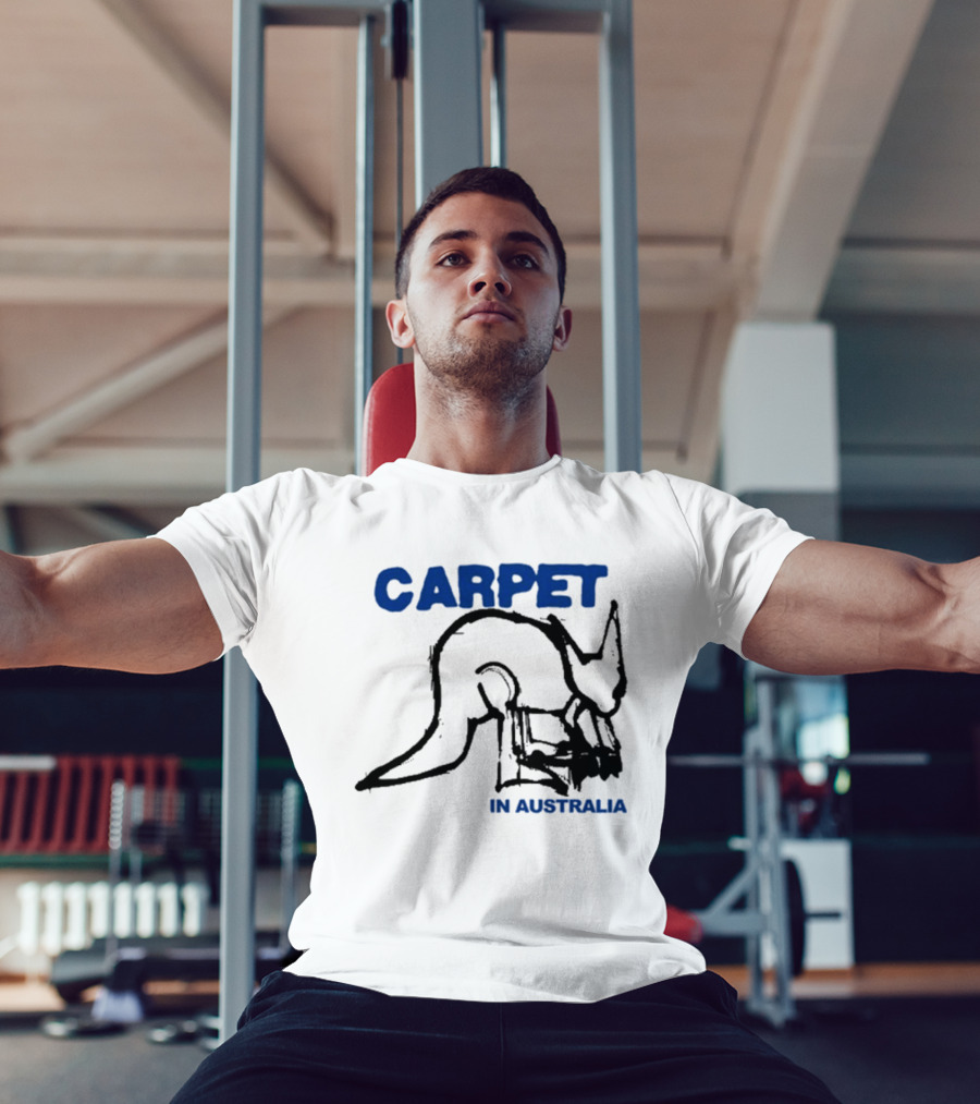 CARPET Kangaroo Sketch In Australia T-Shirt