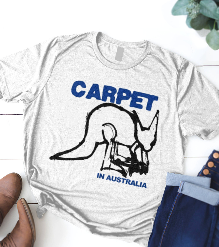 CARPET Kangaroo Sketch In Australia T-Shirt