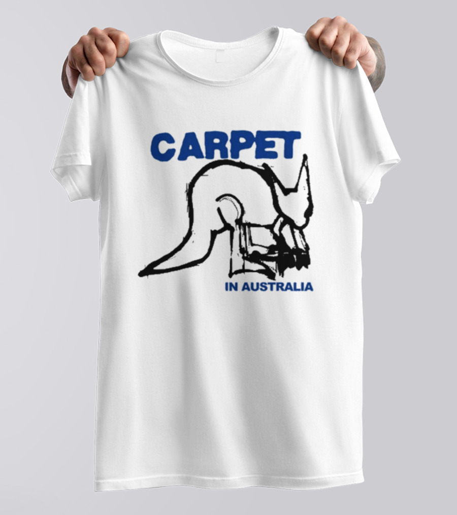 CARPET Kangaroo Sketch In Australia T-Shirt