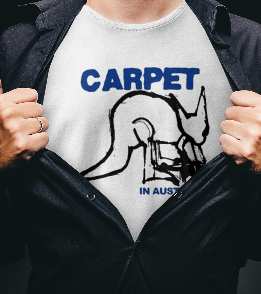 CARPET Kangaroo Sketch In Australia T-Shirt