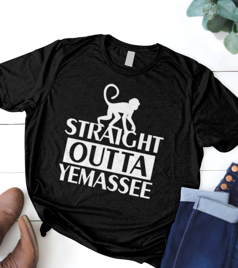 Annette Youmans Straight Outta Yemassee Monkey T-Shirt