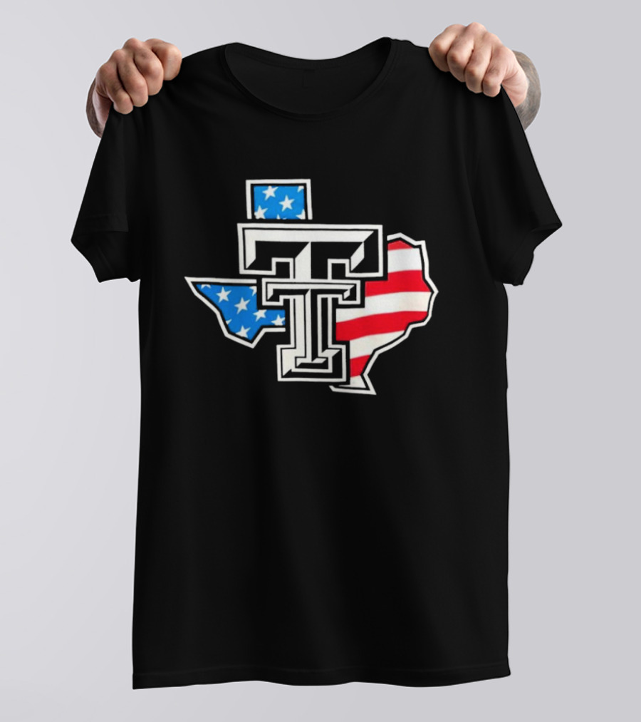 Texas Tech Red Raiders Texas America Celebrate Donation T-Shirt