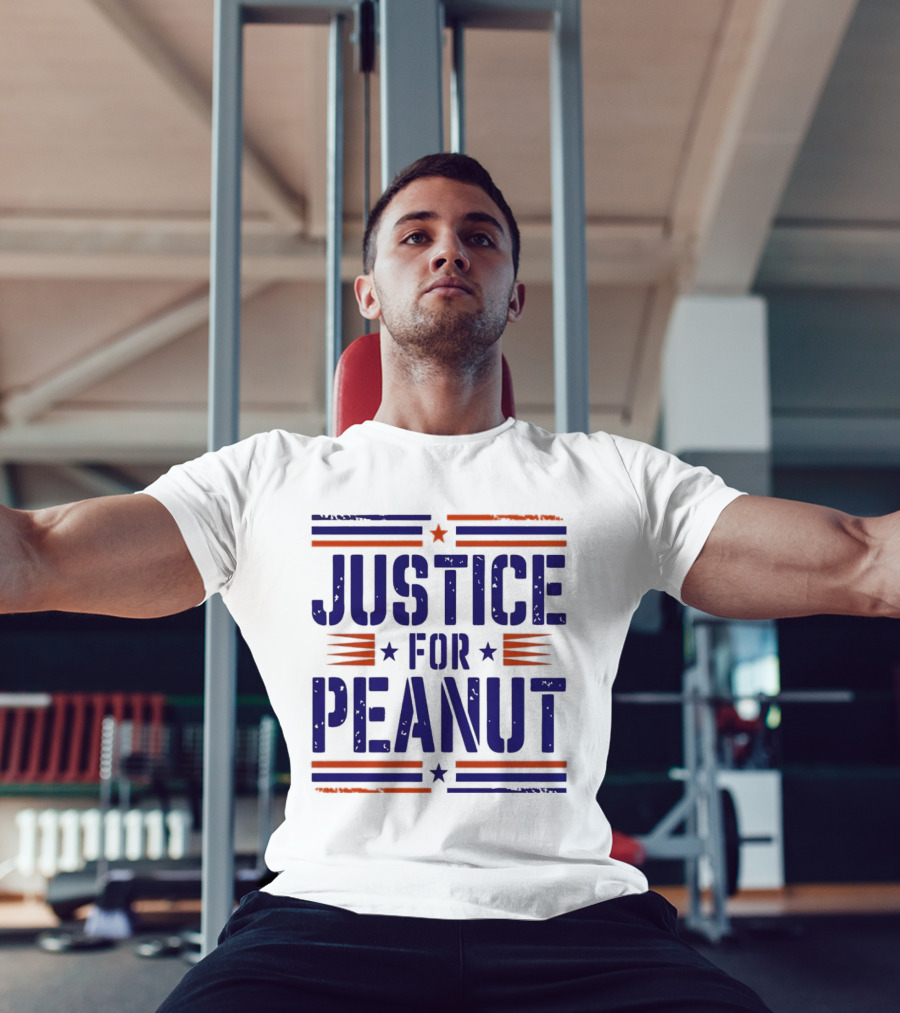 Justice For Peanut Vintage Squirrel Funny T-Shirt