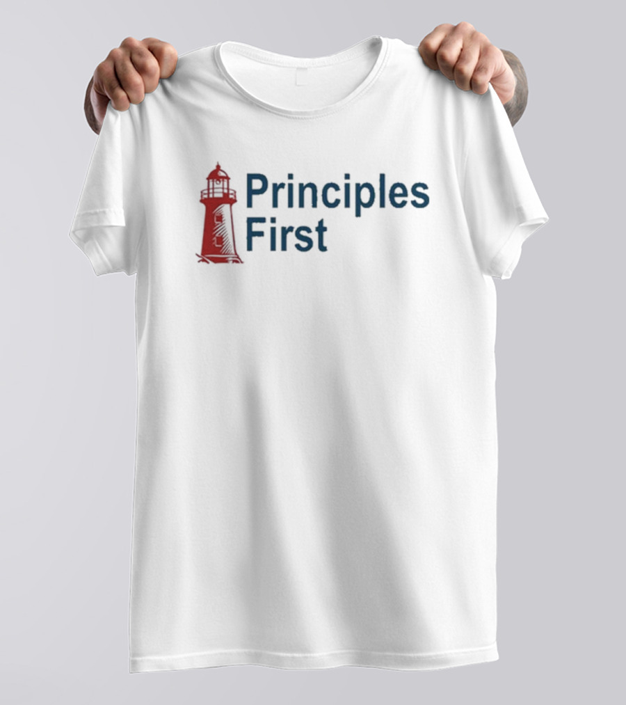 Michael Beck Principles First Lighthouse T-Shirt