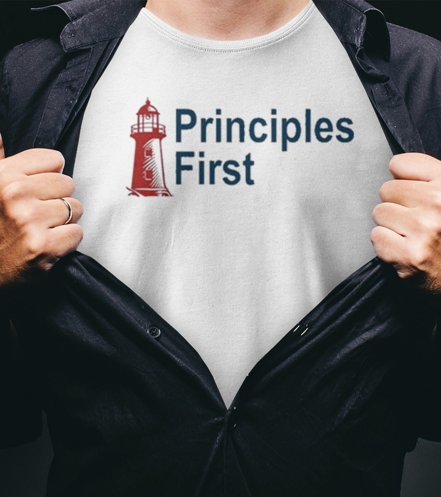 Michael Beck Principles First Lighthouse T-Shirt