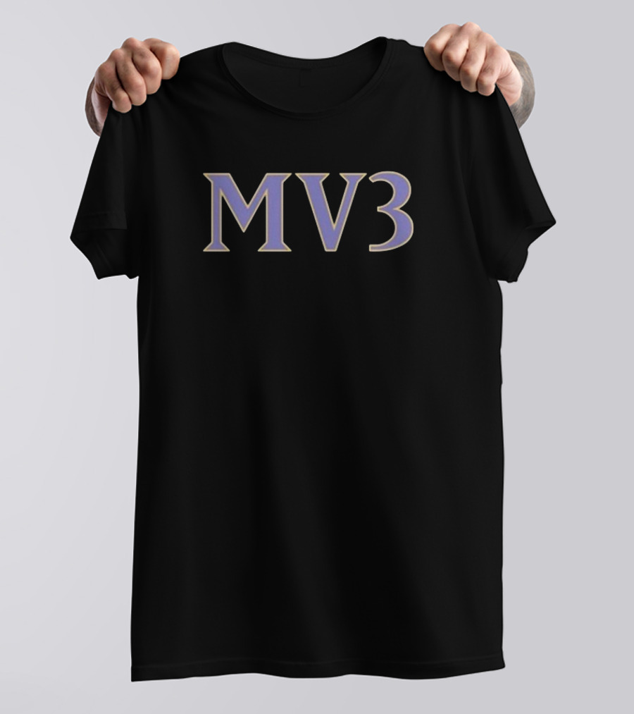 Lamar Jackson MV3 MVP T-Shirt