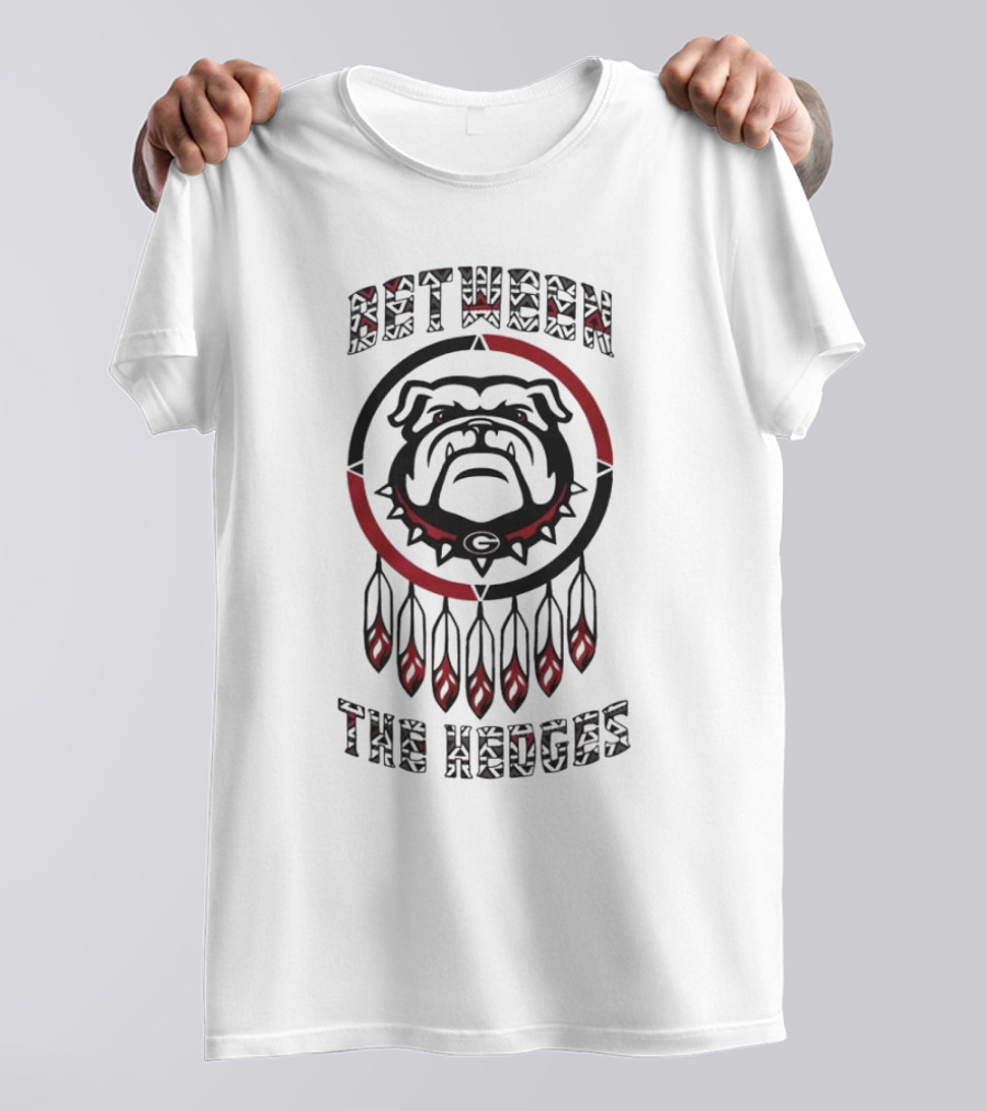 Between The Hedges Georgia Bulldogs T-Shirt