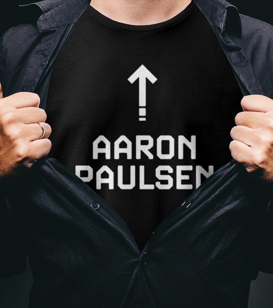 Aaron Paulsen Upward Arrow Logo Heavyweight T-Shirt