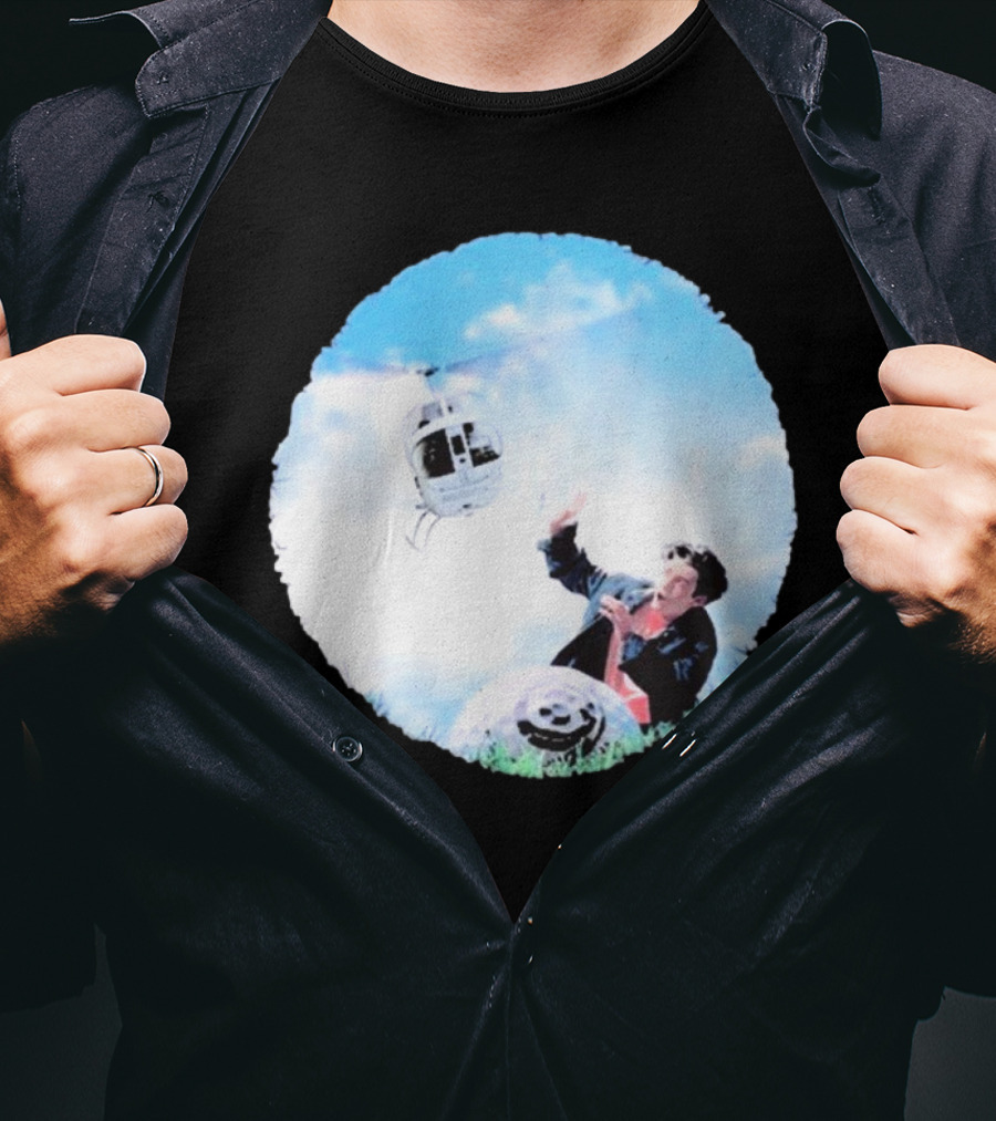 All But 6 Records Helicopter Happy Hunting T-Shirt