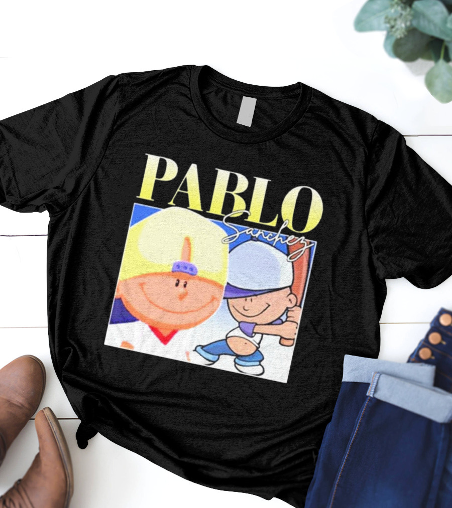 Pablo Sanchez Energy Cartoon Characters Image T-Shirt