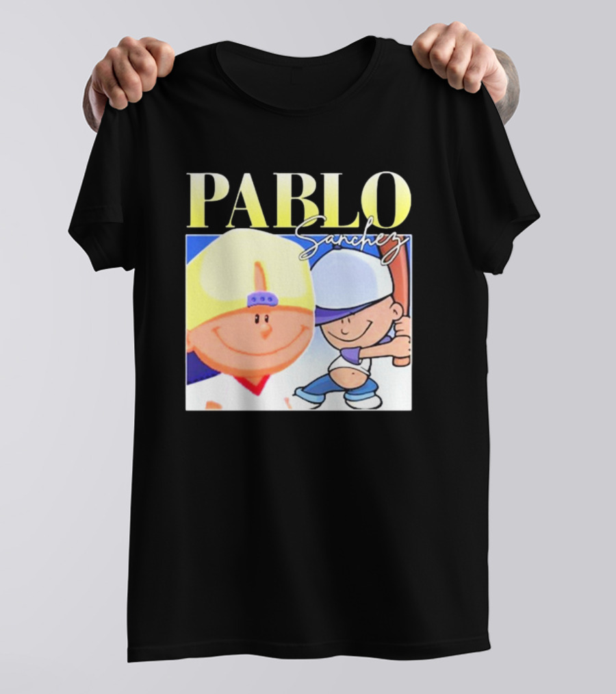 Pablo Sanchez Energy Cartoon Characters Image T-Shirt