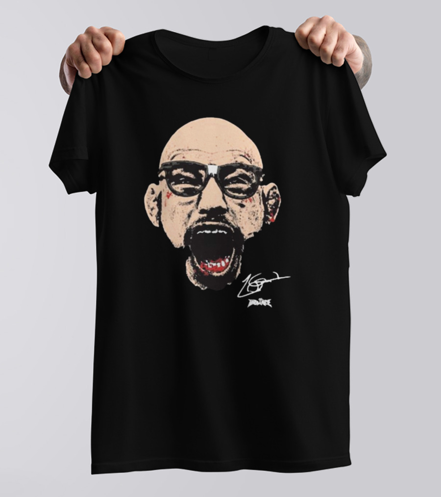 Full Violence Jean Silva Big Face Signature Bold Scream T-Shirt