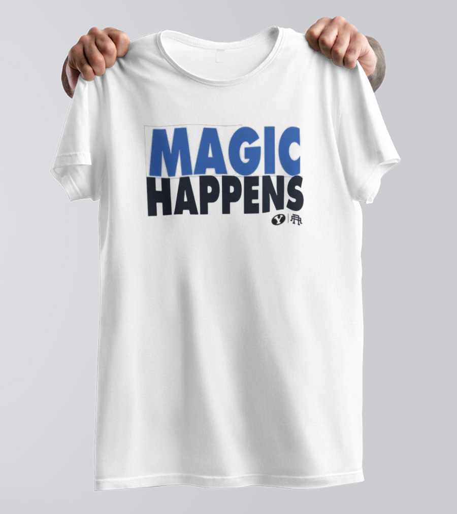 MAGIC HAPPENS BYU Cougars T-Shirt