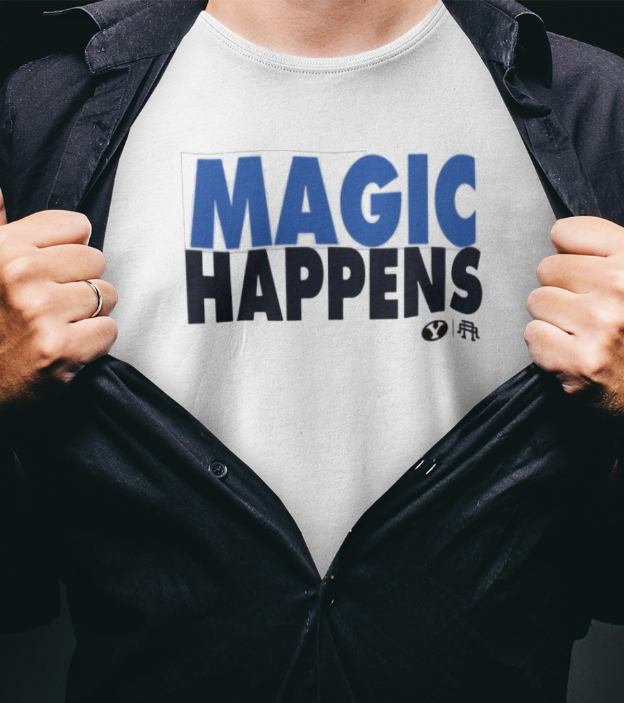 MAGIC HAPPENS BYU Cougars T-Shirt