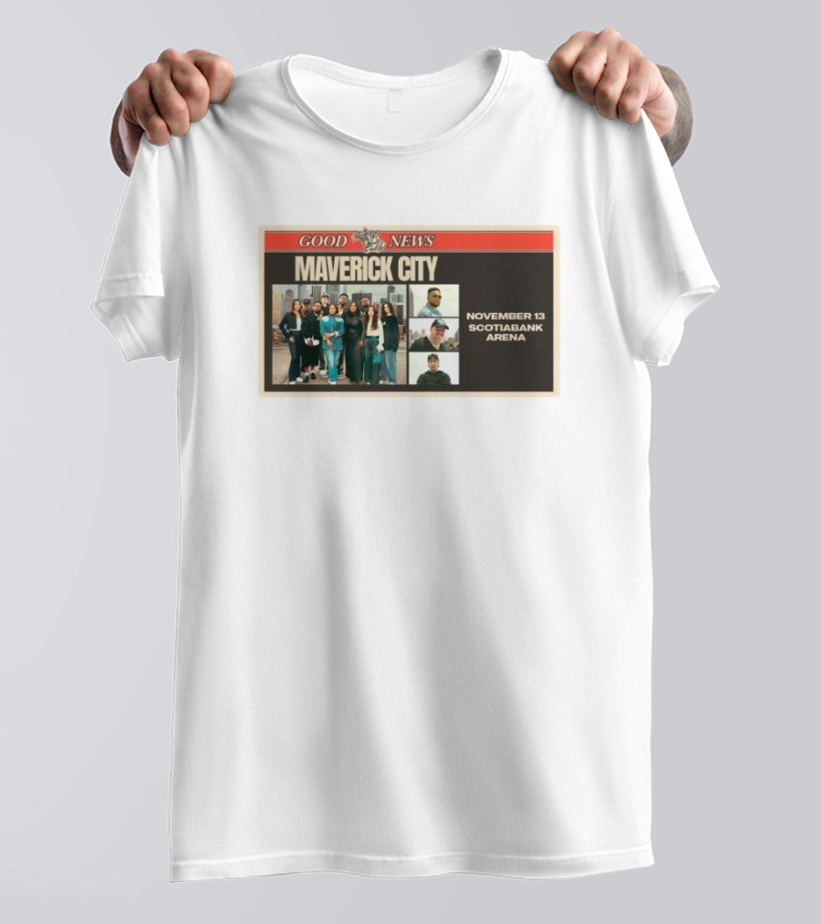 Good News Maverick City November 13 Scotiabank Arena T-Shirt