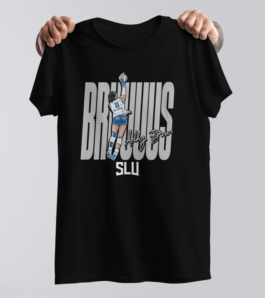 Addy Brus Saint Louis Billikens SLU Royal Bruuuus Signature T-Shirt