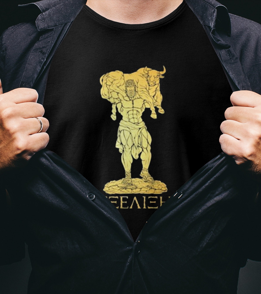 Raskol Apparel Eξέλιξη Gold Bull Overload T-Shirt