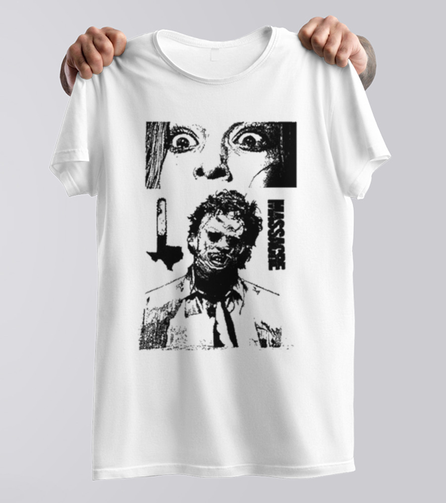 San Antonio Sharpist Texas Chainsaw Massacre Face Horror T-Shirt