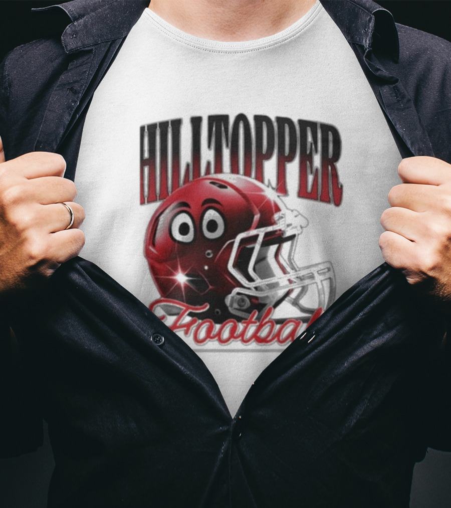 Western Kentucky Hilltoppers Football Helmet T-Shirt