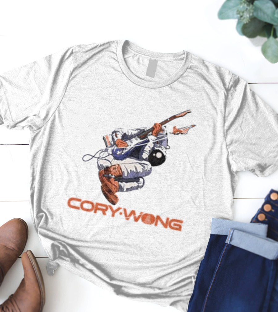 Cory Wong Astronaut Playing Guitar In Space Tour T-Shirt