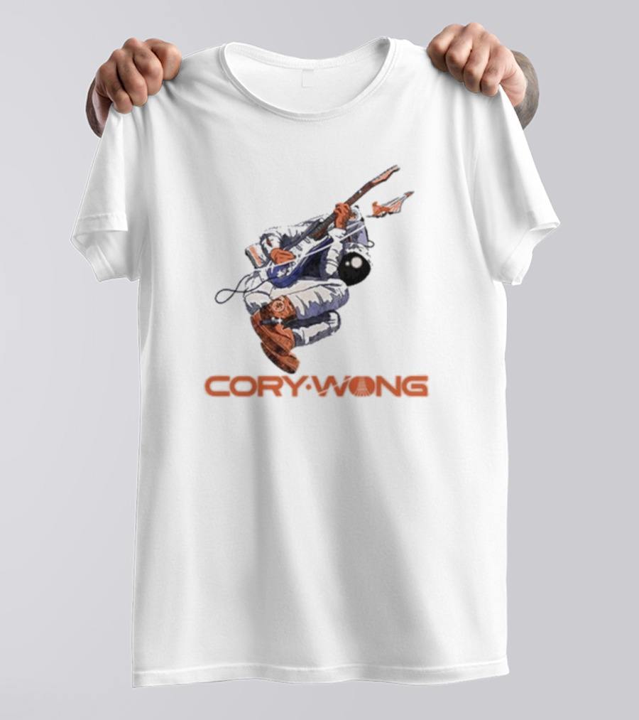 Cory Wong Astronaut Playing Guitar In Space Tour T-Shirt