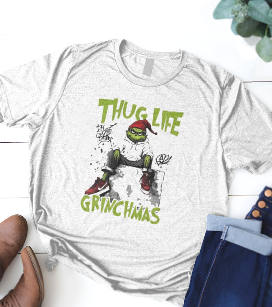 Thug Life Grinchmas T-Shirt