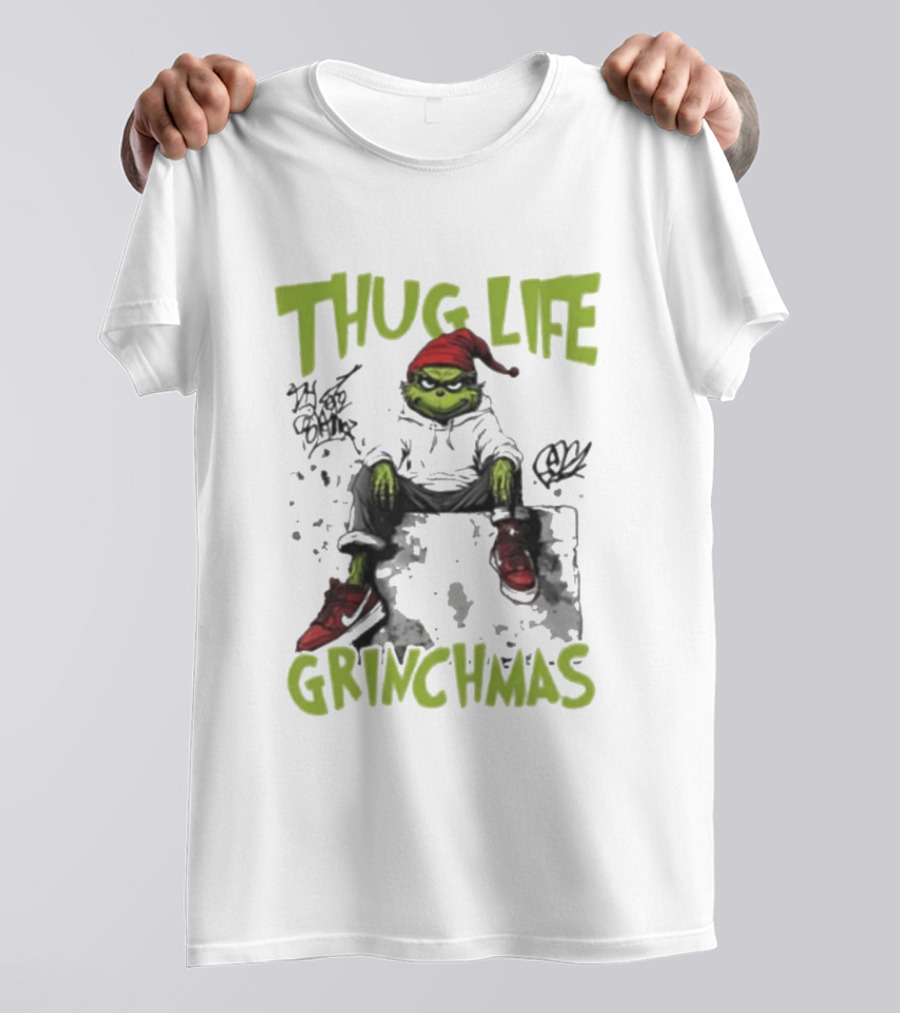 Thug Life Grinchmas T-Shirt