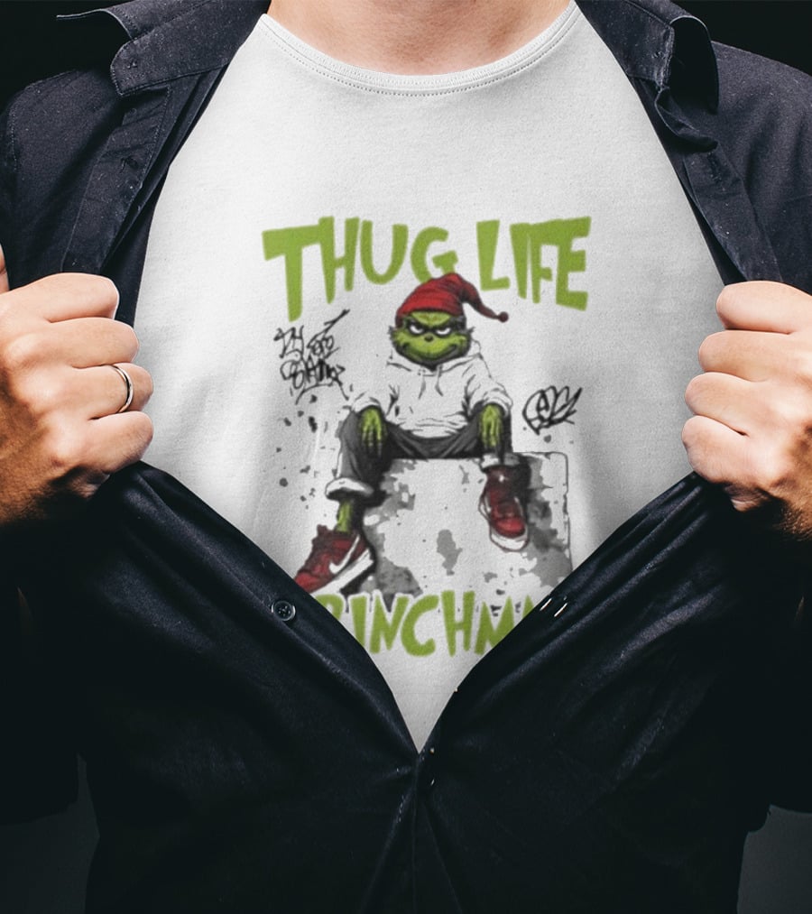 Thug Life Grinchmas T-Shirt