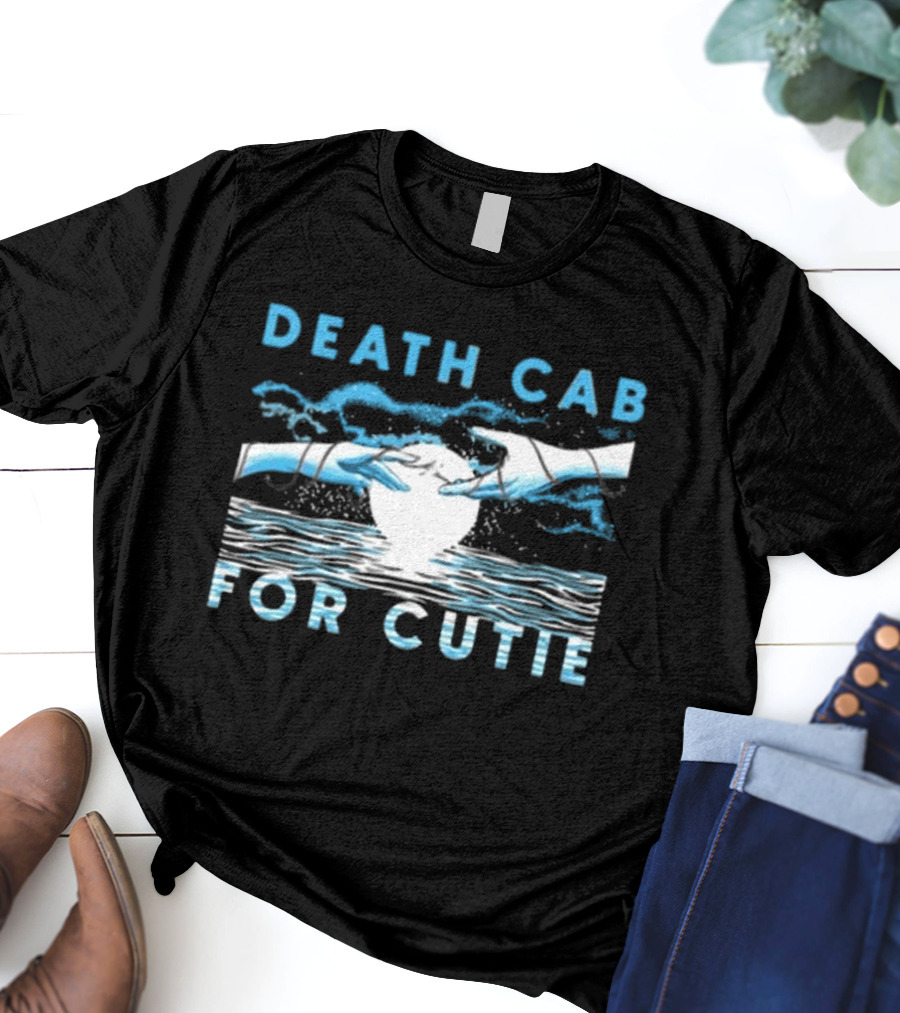 Death Cab For Cutie Transatlanticism Ocean And Hands Moon Scene T-Shirt