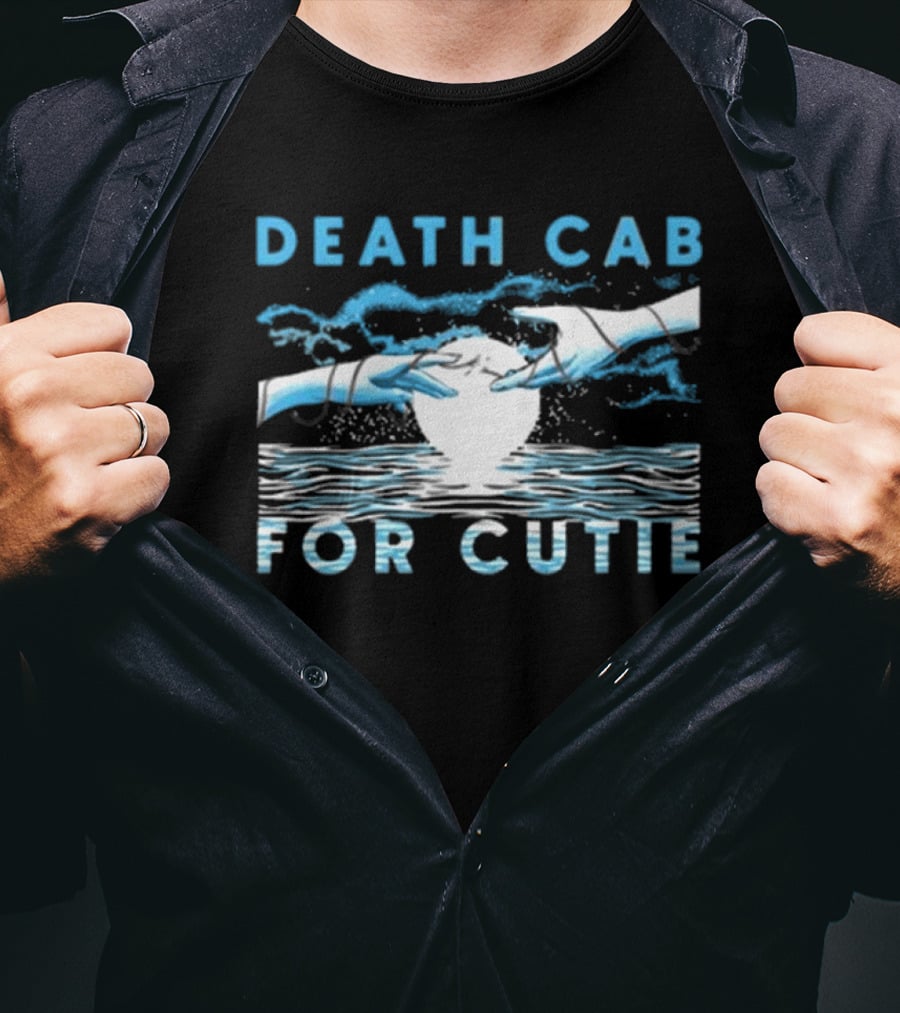 Death Cab For Cutie Transatlanticism Ocean And Hands Moon Scene T-Shirt