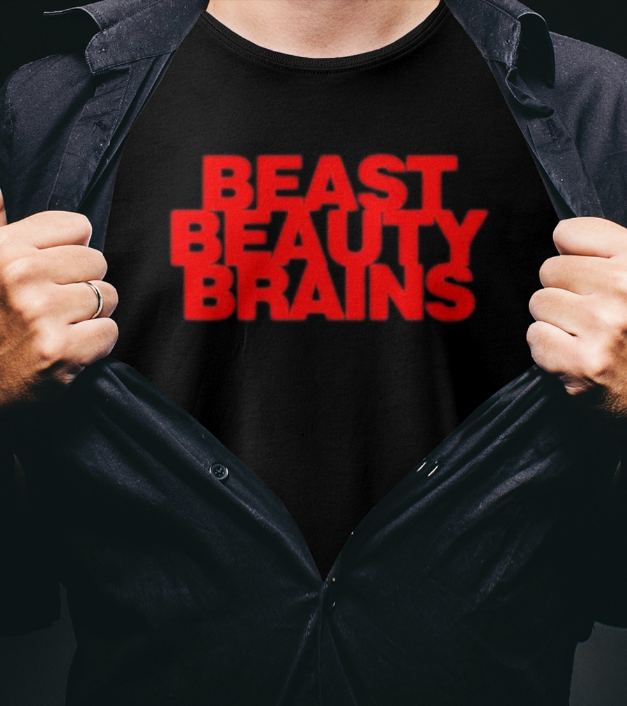 Ilona Maher Beast Beauty Brains Iconic Red T-Shirt