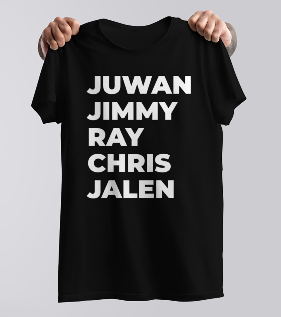 Juwan Jimmy Ray Chris Jalen Basketball Legends T-Shirt