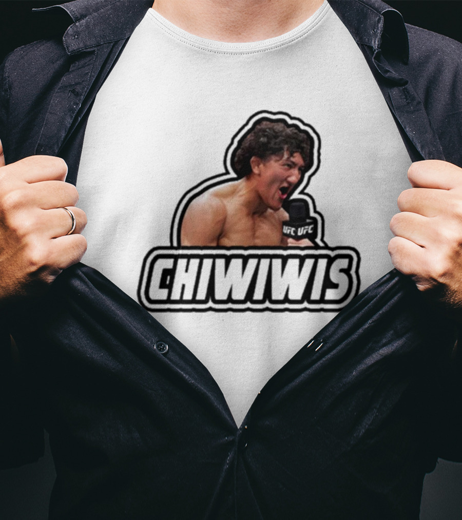 Raul Rosas Jr Chiwiwis UFC Microphone Shout T-Shirt