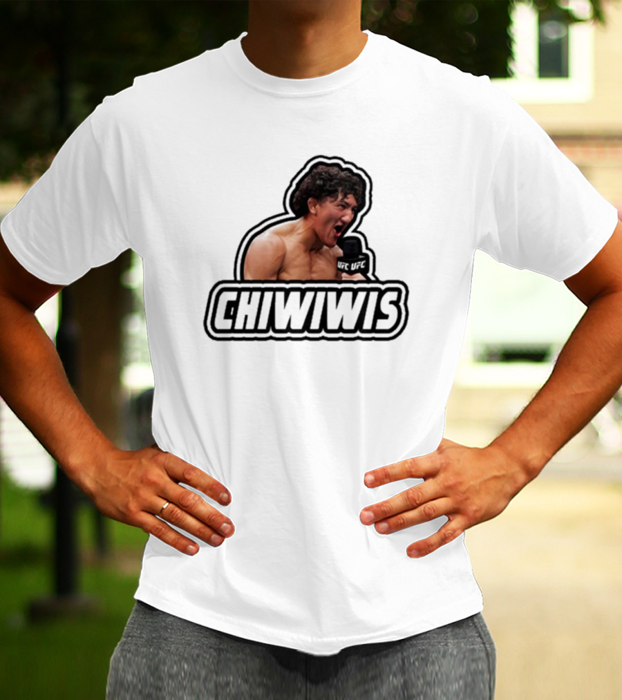 Raul Rosas Jr Chiwiwis UFC Microphone Shout T-Shirt