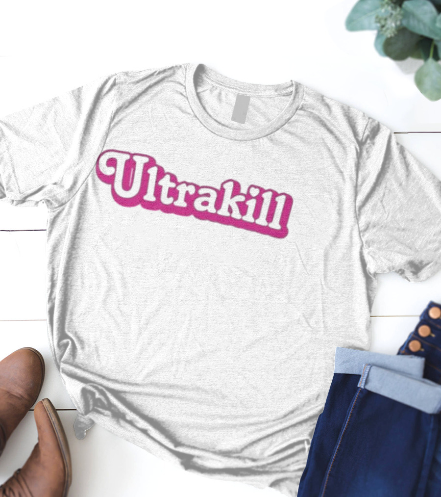 Ultrakill Retro Bubble Font T-Shirt