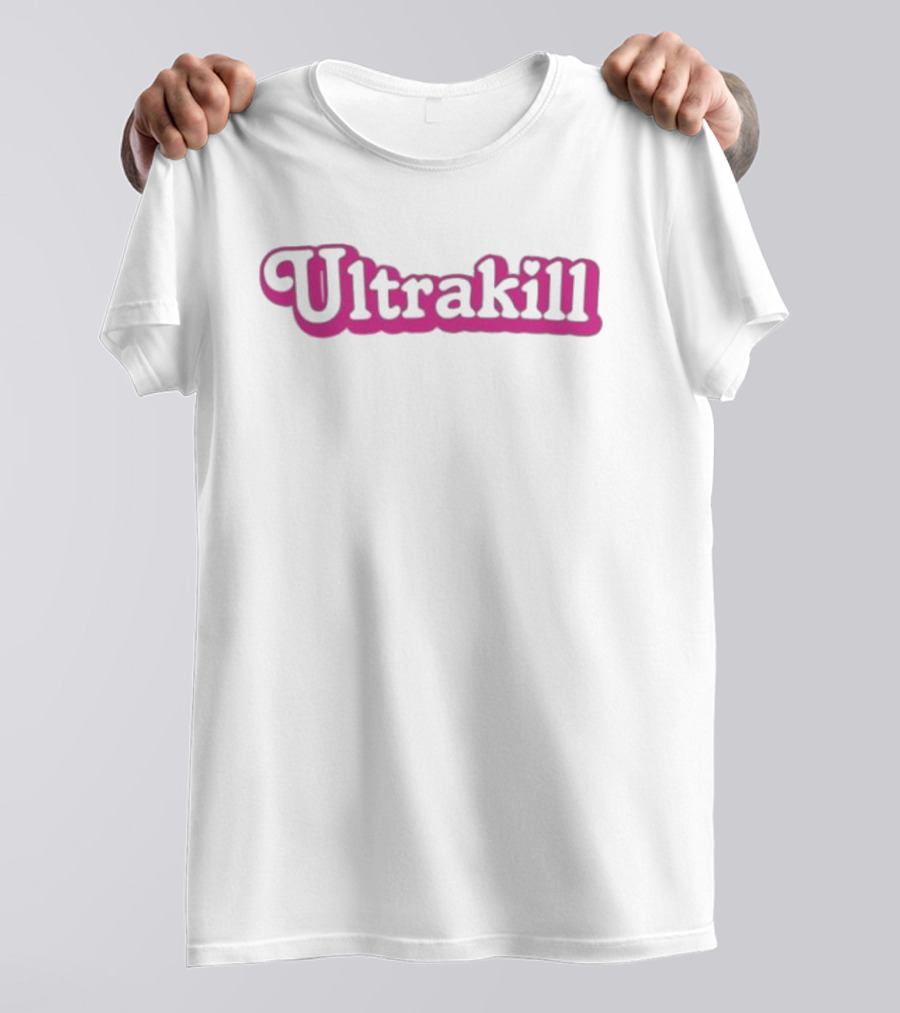 Ultrakill Retro Bubble Font T-Shirt
