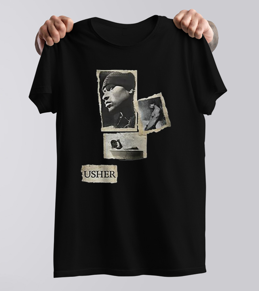 Usher Raymond IV Confessions Album Collage T-Shirt