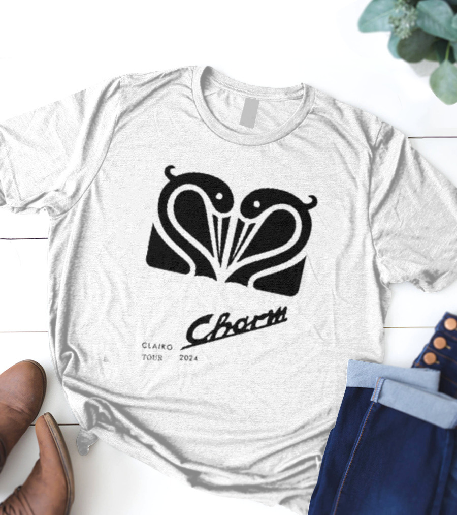 Clairo Charm Swan Tour T-Shirt
