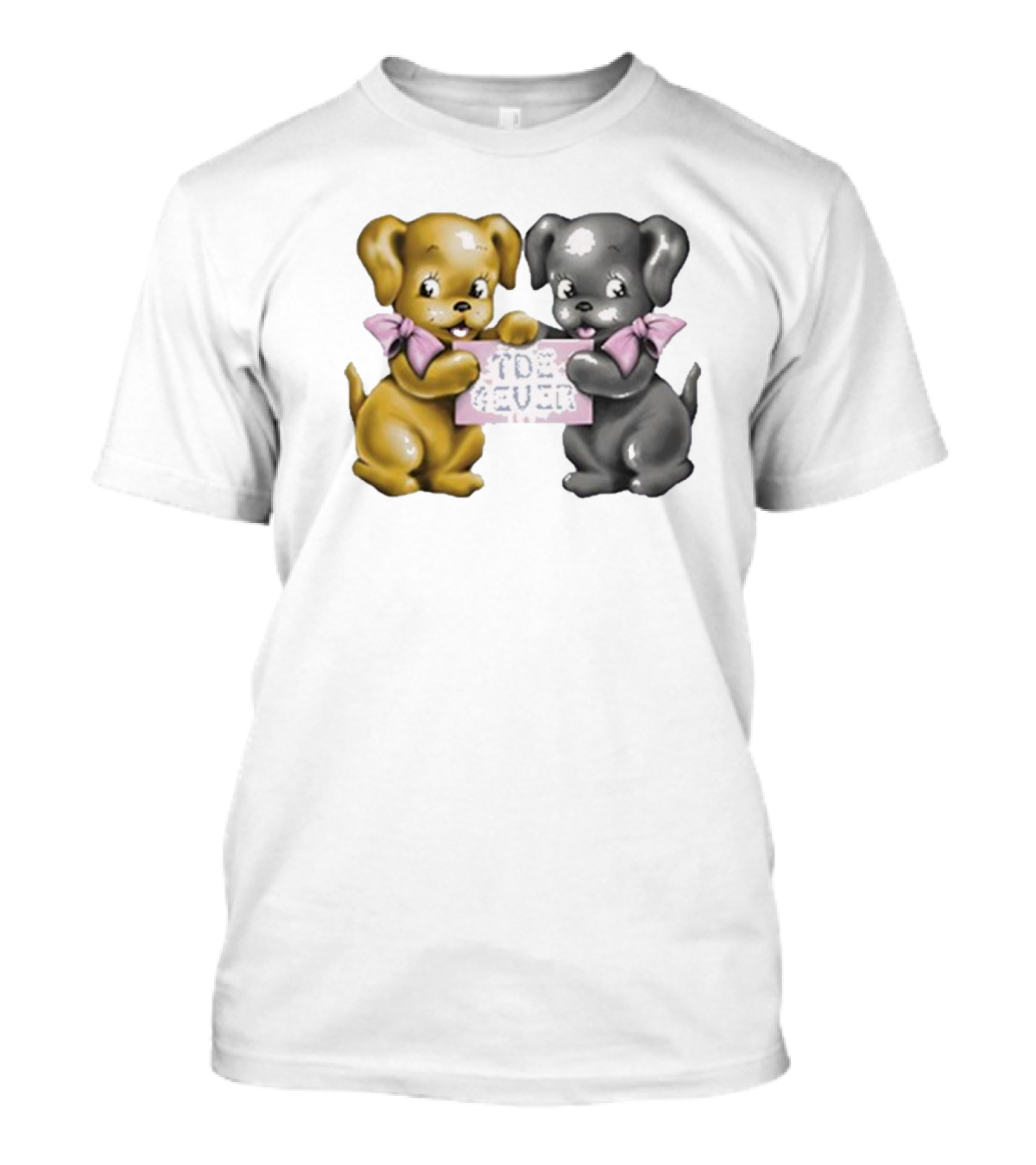 Tde Forever The Driver Era Cute Puppy Duo With Bows T-Shirt