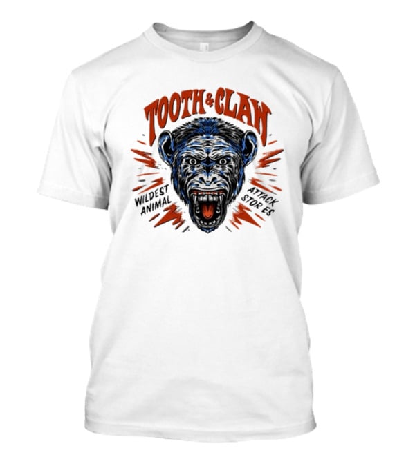 Tooth And Claw Wildest Animal Attack Stories T-Shirt