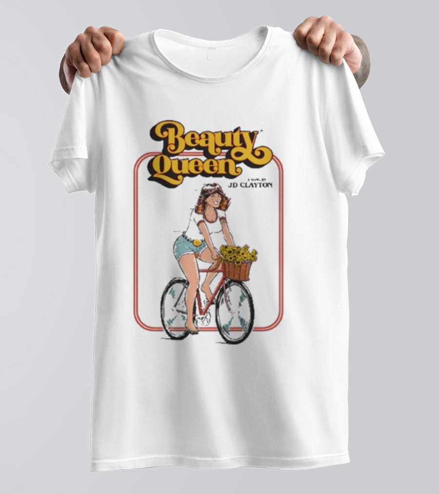Beauty Queen A Song By JD Clayton Bicycle Sunflowers T-Shirt
