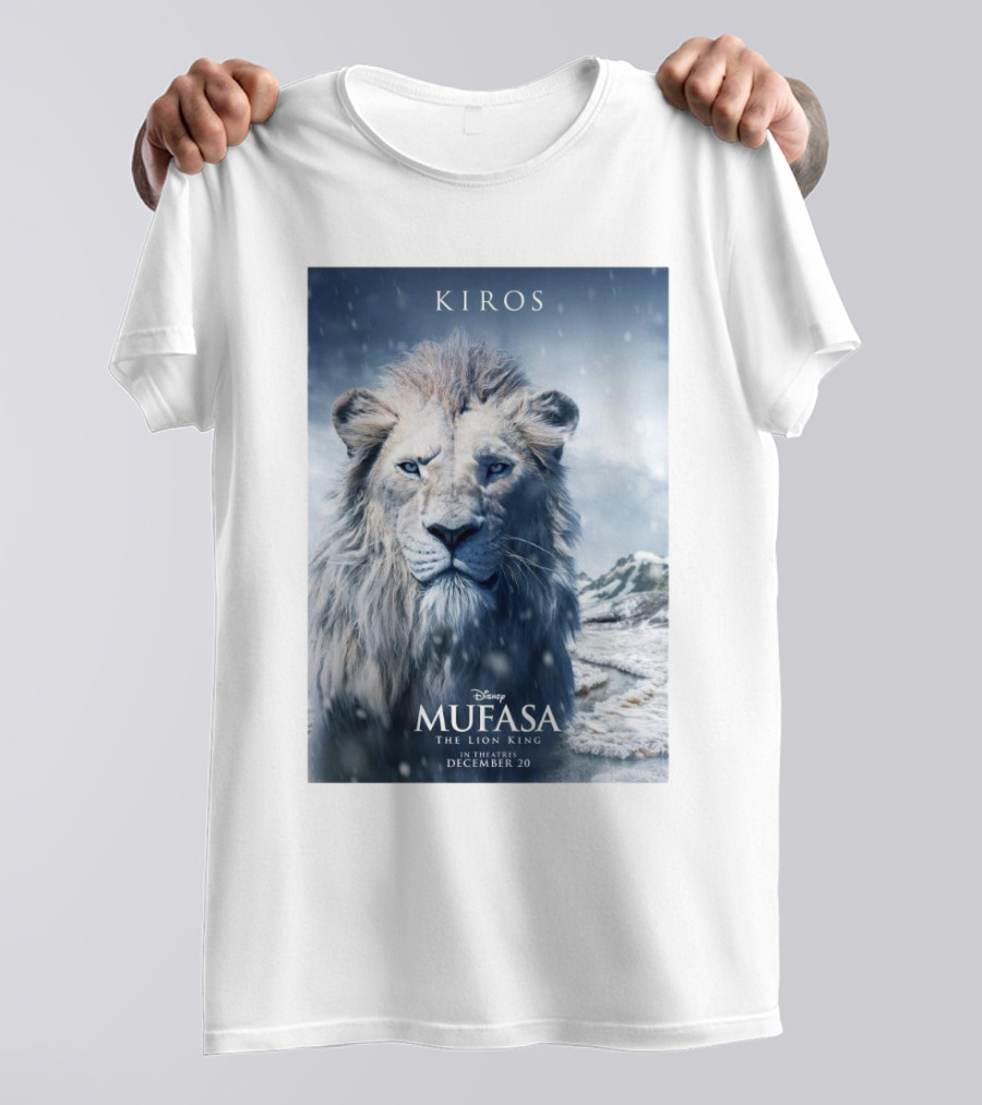 Kiros Mufasa The Lion King Disney In Theatres December 20 T-Shirt