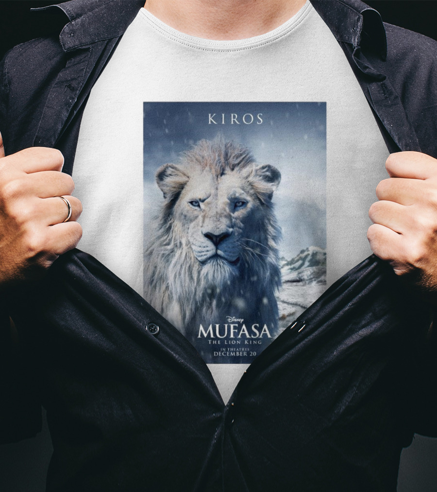 Kiros Mufasa The Lion King Disney In Theatres December 20 T-Shirt