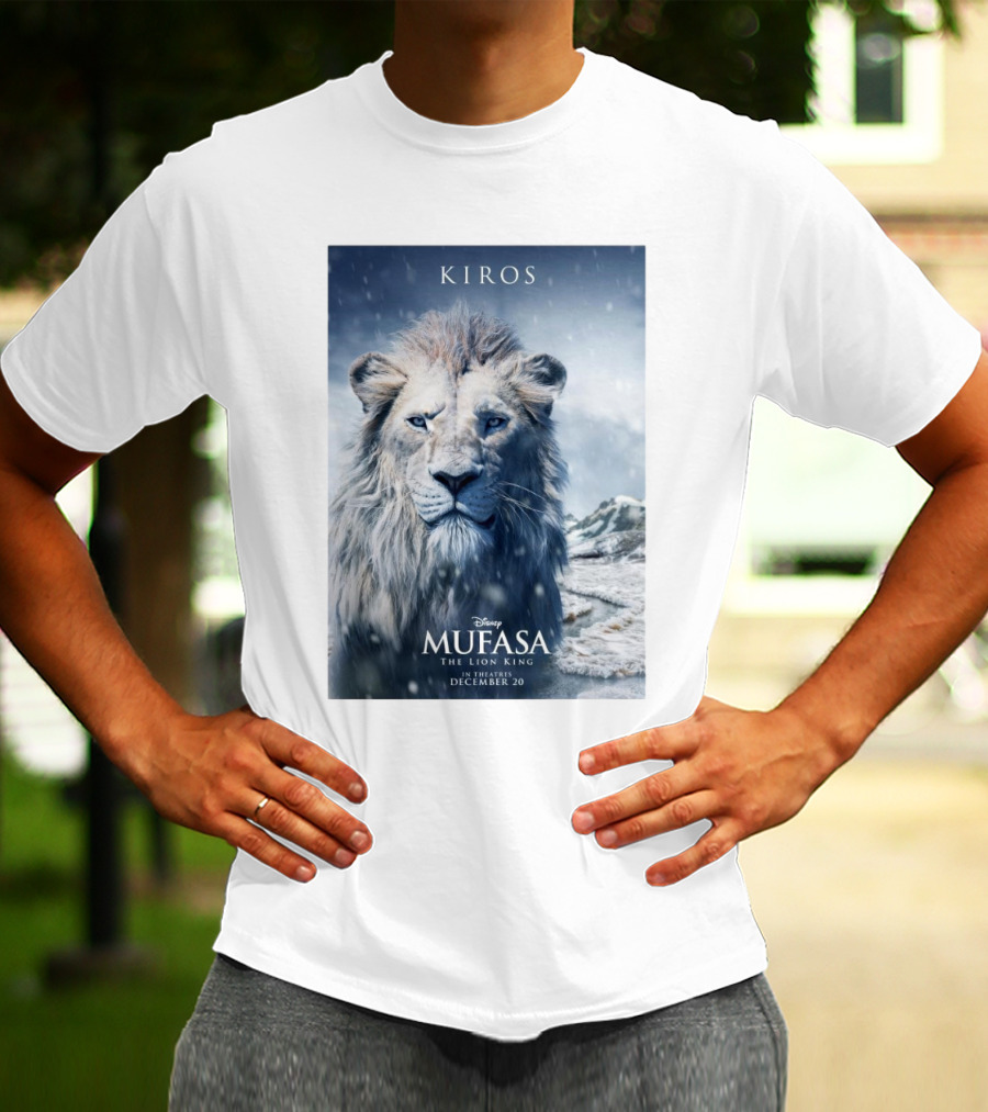 Kiros Mufasa The Lion King Disney In Theatres December 20 T-Shirt