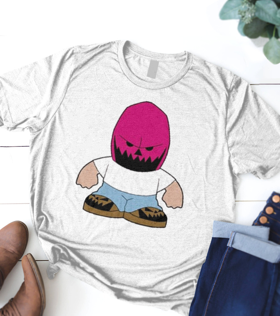 Abbitt 730 Dude Babbitt Revived Pink Mask Character T-Shirt