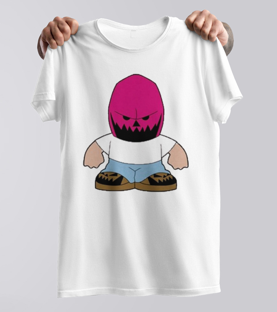 Abbitt 730 Dude Babbitt Revived Pink Mask Character T-Shirt