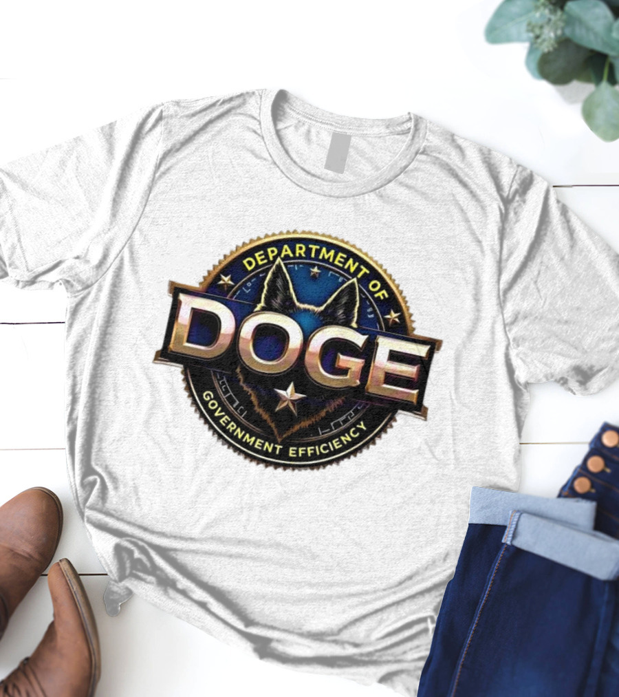 Department Of Doge Government Efficiency T-Shirt