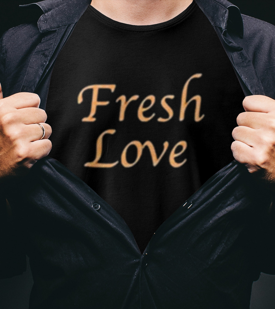 Fresh Love Script New T-Shirt